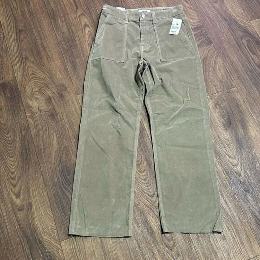 Mavi Shelia Front Pocket relaxed fit pants‎ high waist corduroy